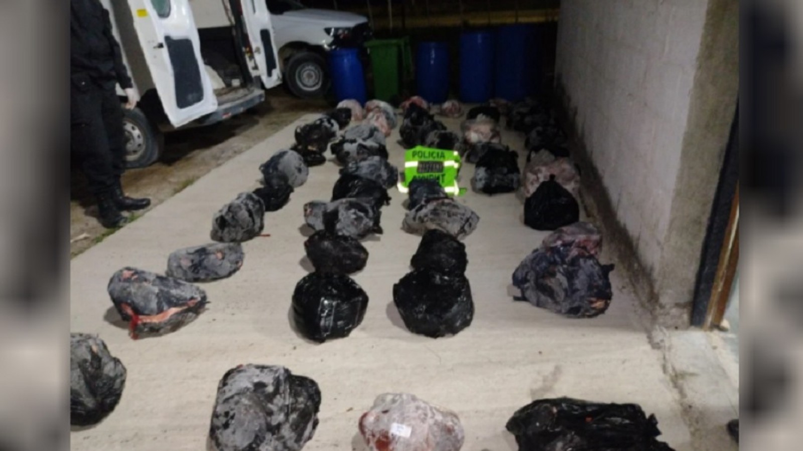 Lo detuvieron con 600 kilos de carne de guanaco para la venta ilegal